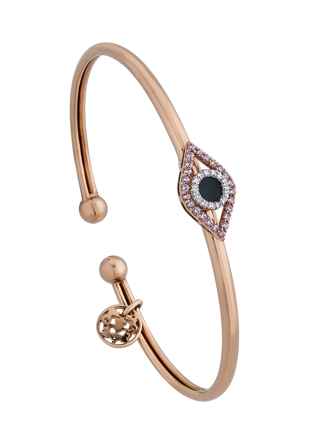 Purchase this evil eye bangle and get good vibes Carat Crush