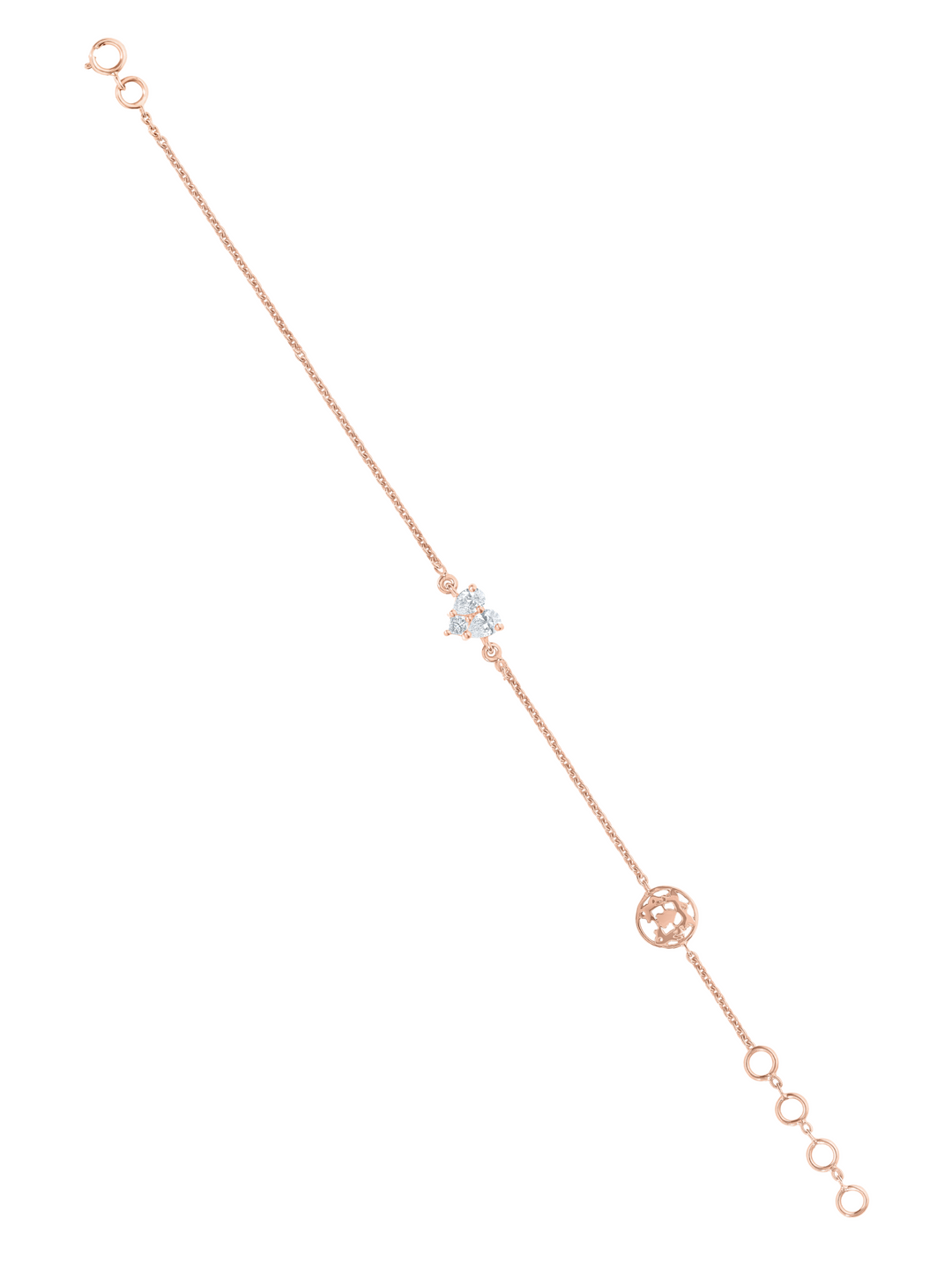 Diamond Heart Bracelet
