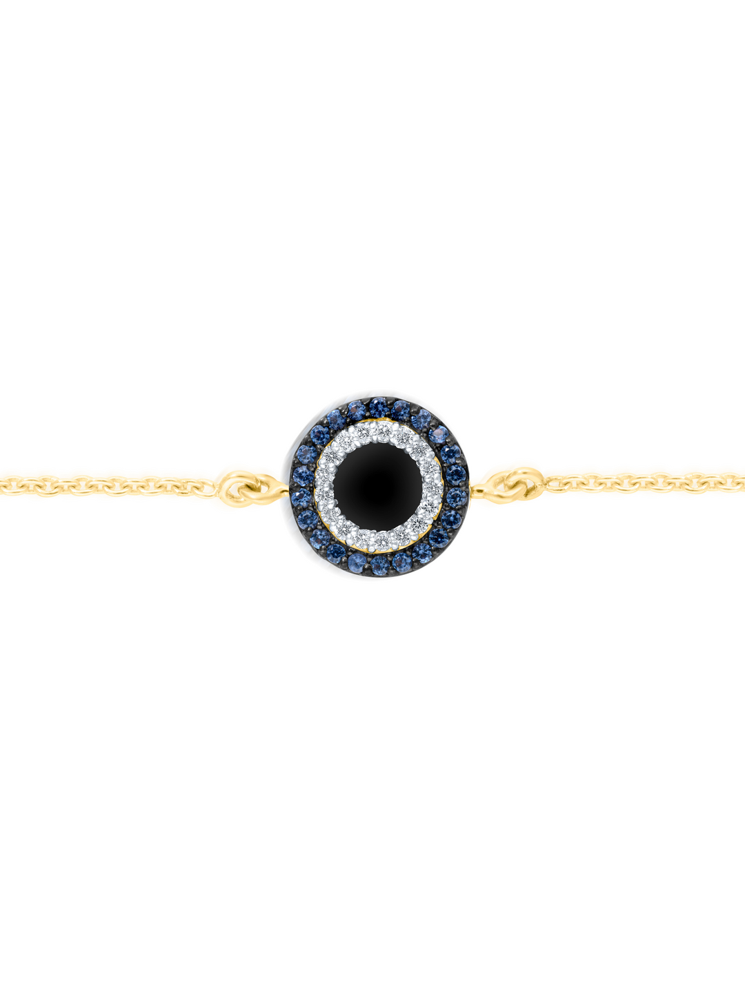 Only good energy with this diamond evil eye bracelet from -Carat Crush