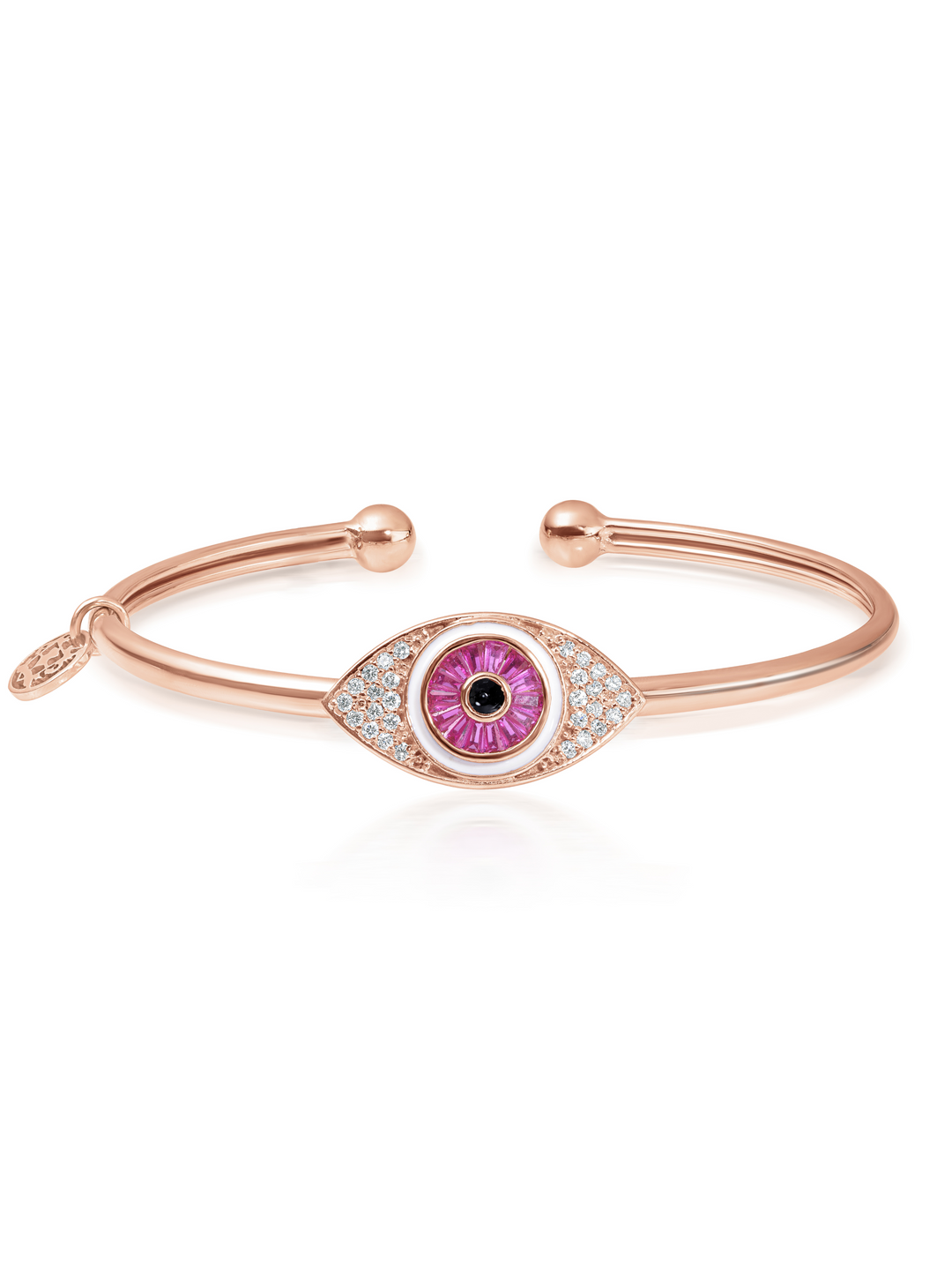 Stockholm Evil Eye Slide Bangle