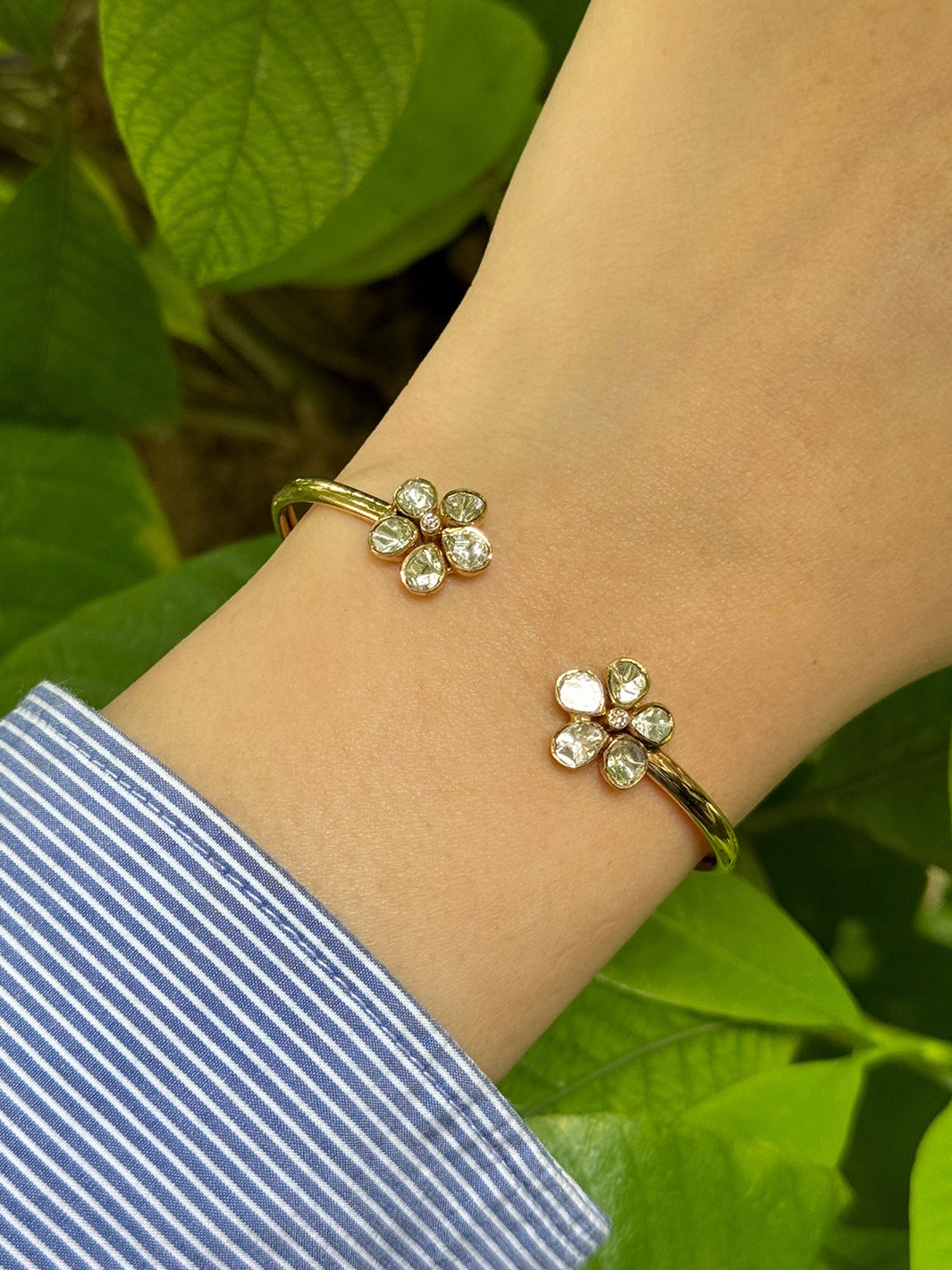 Polki Floret Cuff