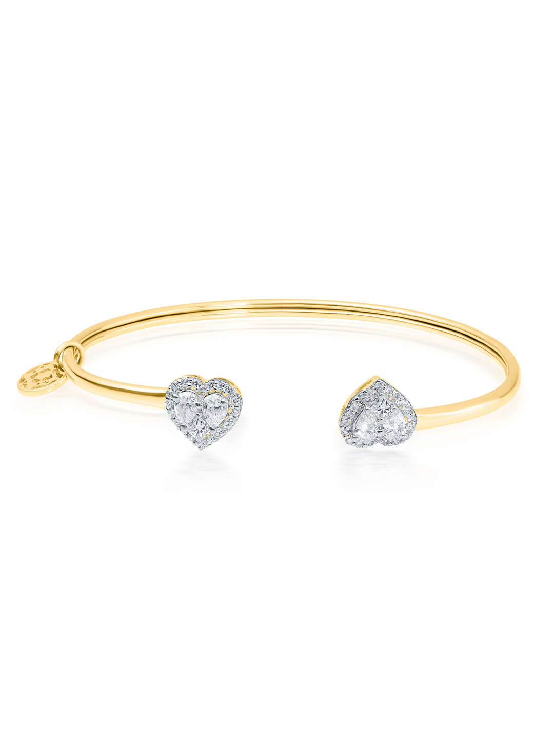 Twinning Heart Cuff