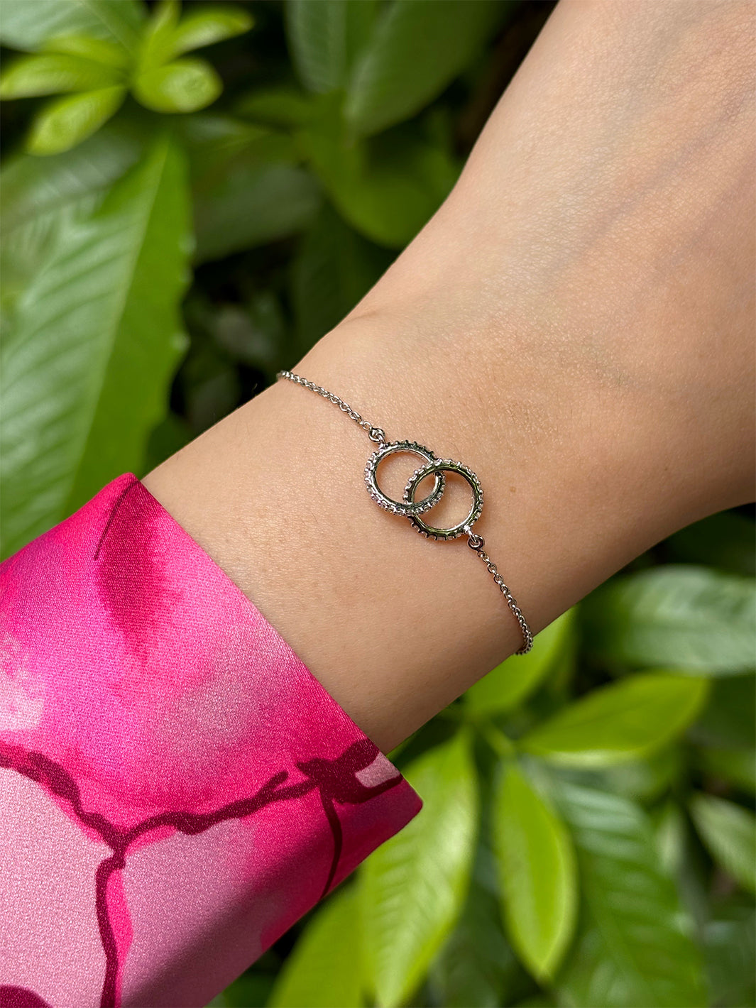 Interlocked Infinity Bracelet