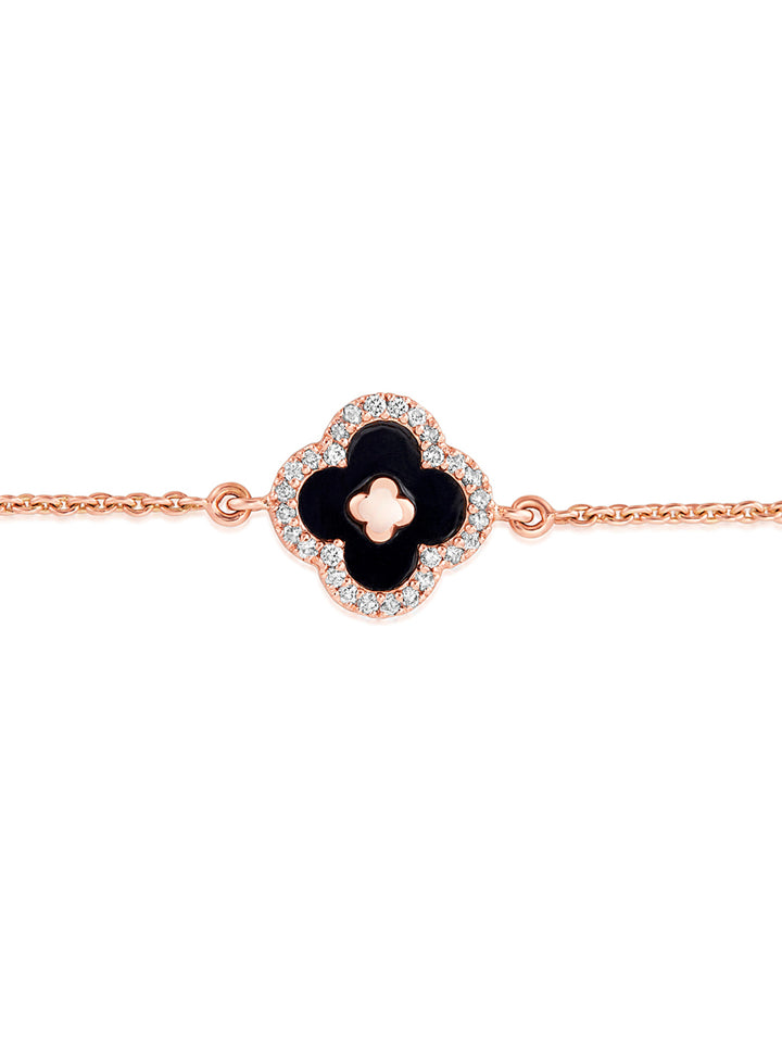 Noir Clover bracelet