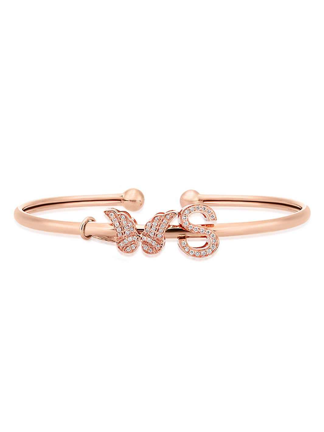 Guardian Angel Slide Bangle