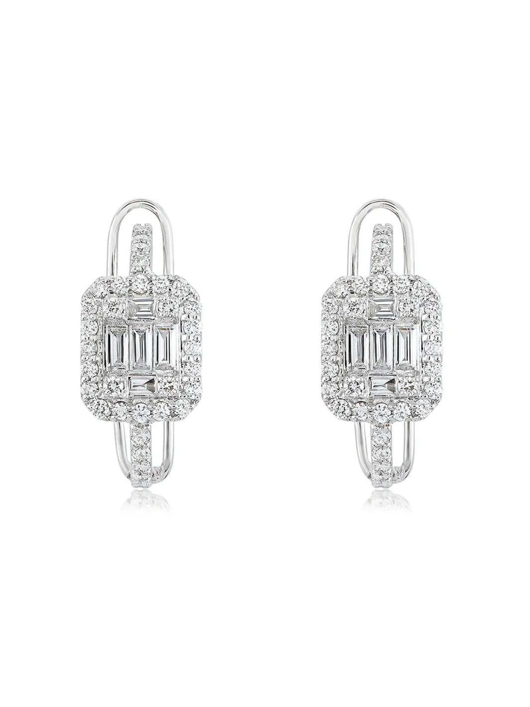 Emerald Cut Diamond Snuggie + Bombay Evil Eye