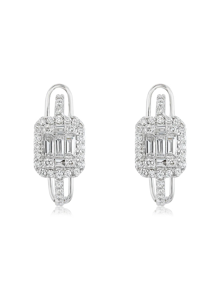 Emerald Cut Diamond Snuggie + Bombay Evil Eye