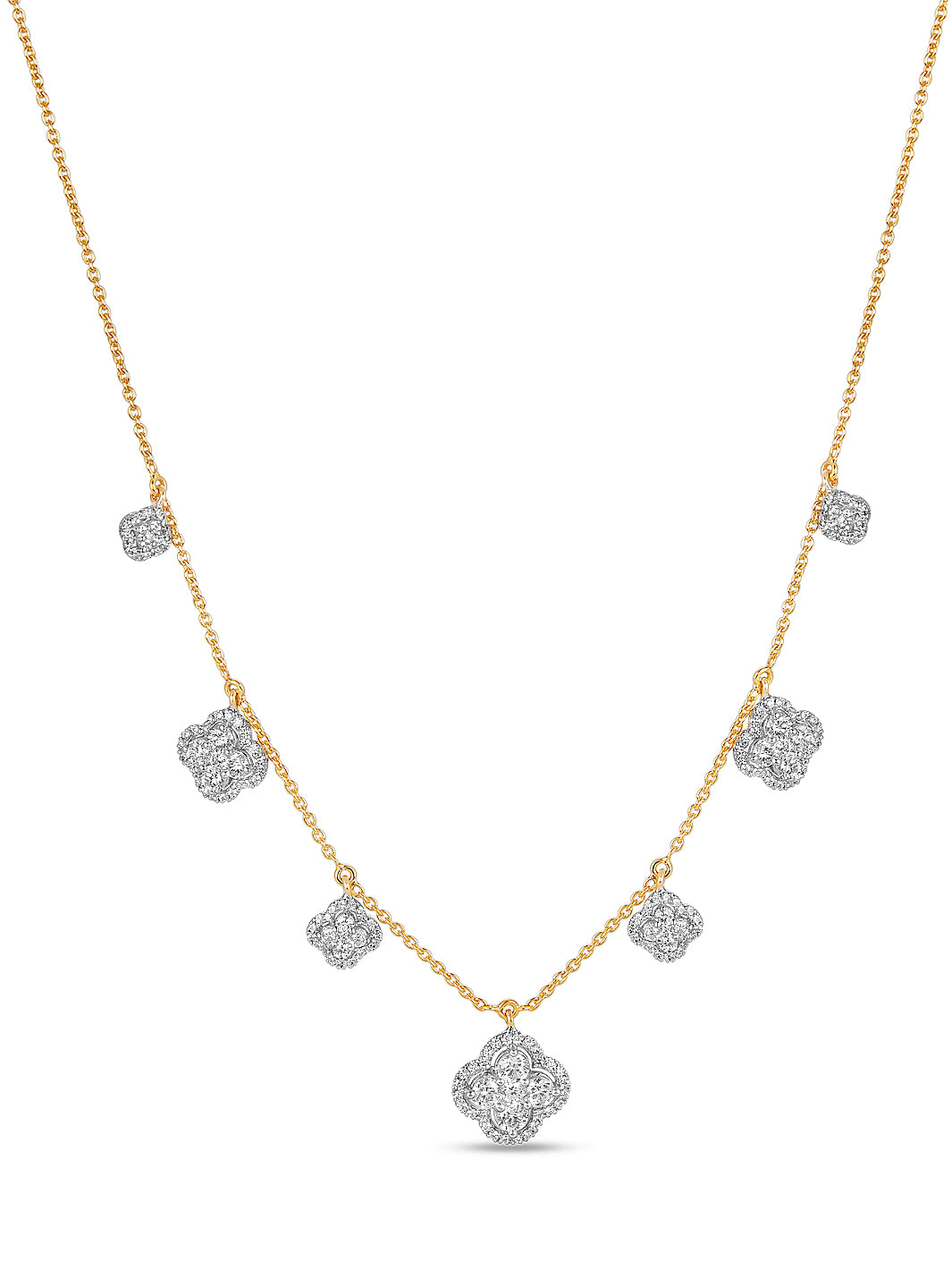 Clover Vital necklace with a modern clover design, perfect for women’s fashion and everyday wear-1