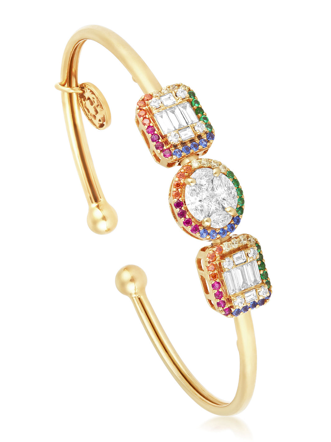 Happiness Halo Slide Bangle