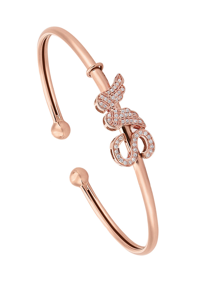 Guardian Angel Slide Bangle