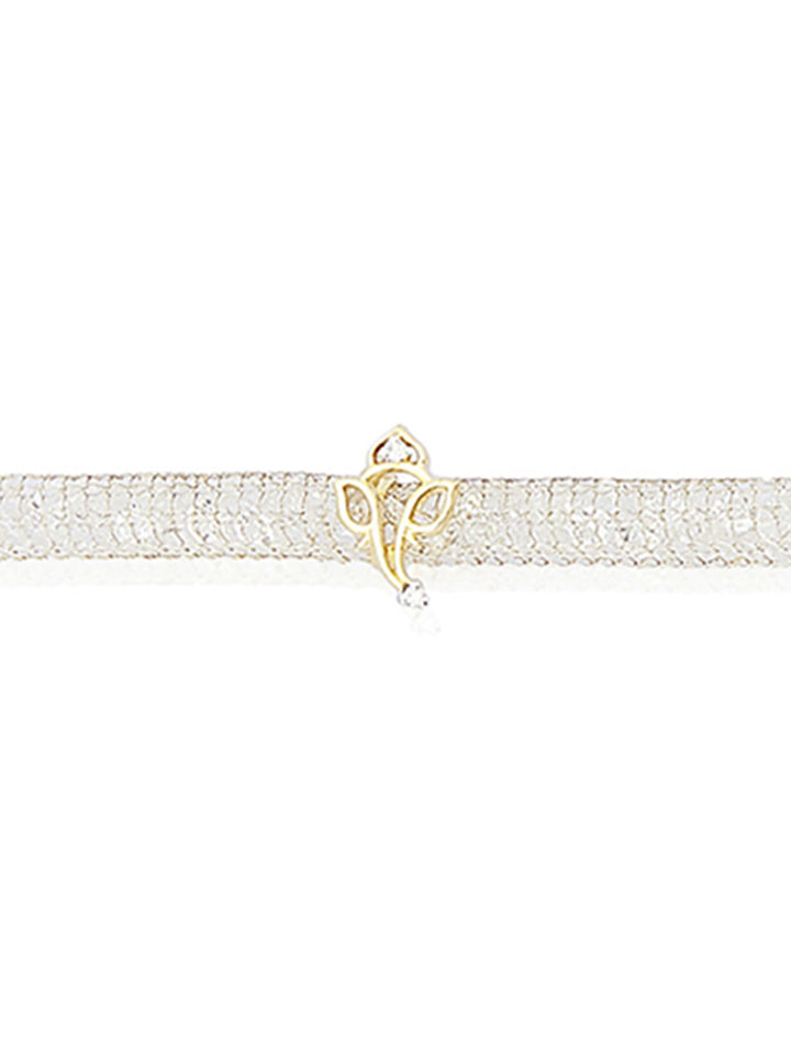 Junior Ganesh On Crystal Strap
