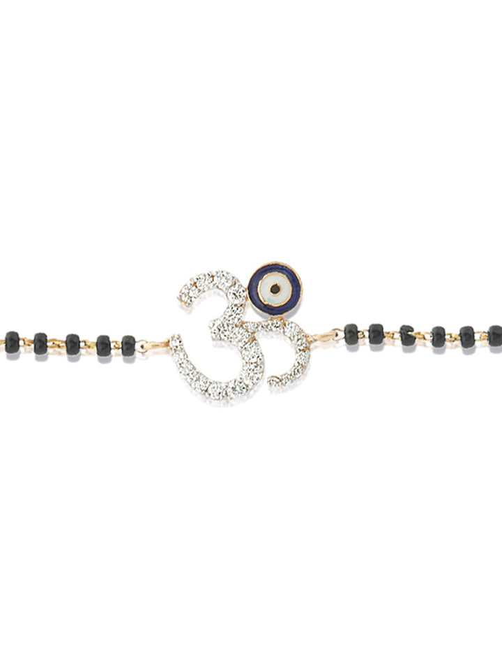 Om Evil Eye Bracelet