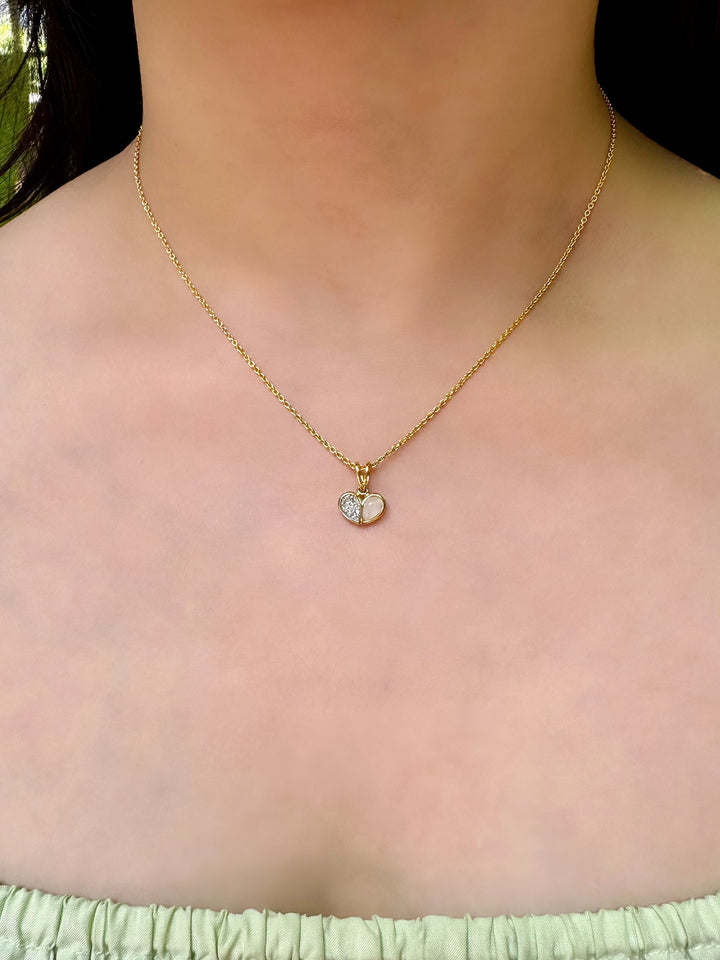 Toi et moi nacre pendant