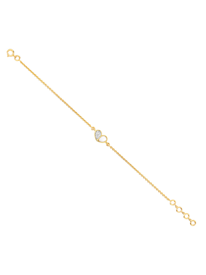 Toi et moi nacre bracelet