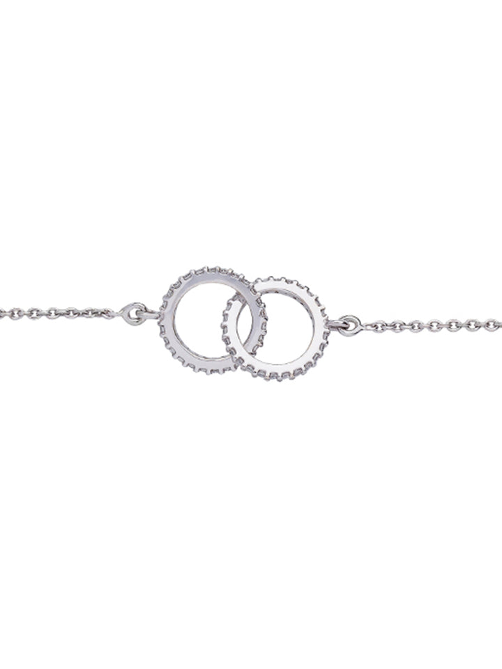 Interlocked Infinity Bracelet