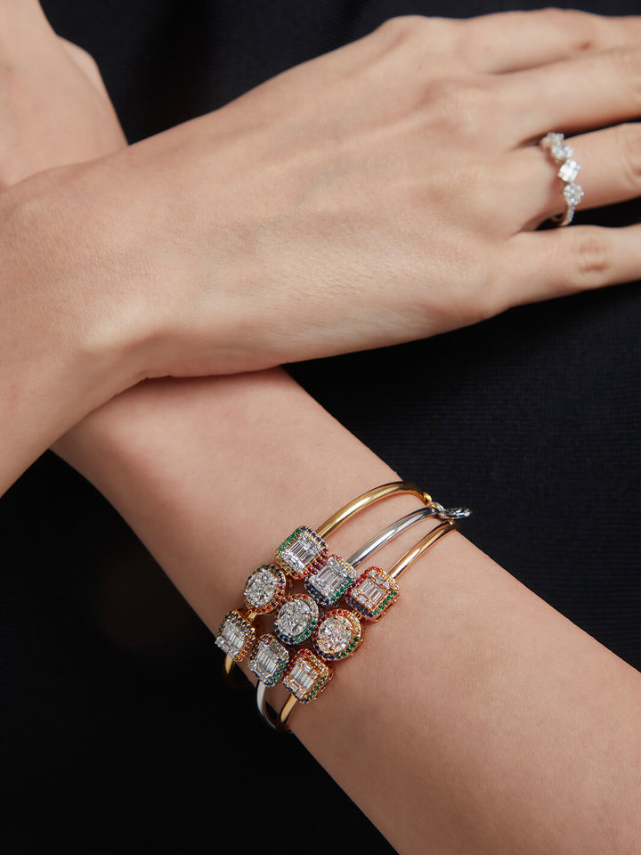Happiness Halo Slide Bangle