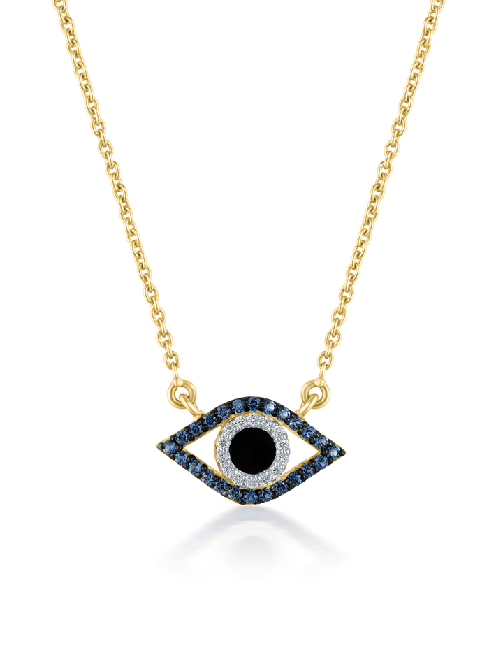 Flip Evil Eye Necklace