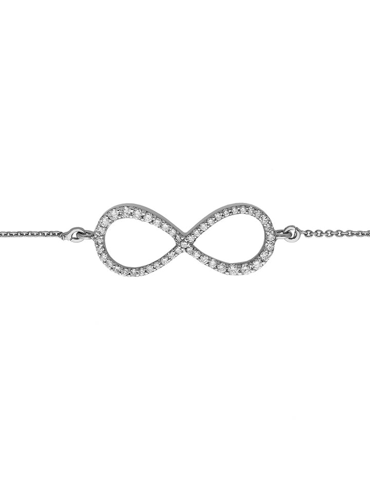 Diamond Infinity Bracelet