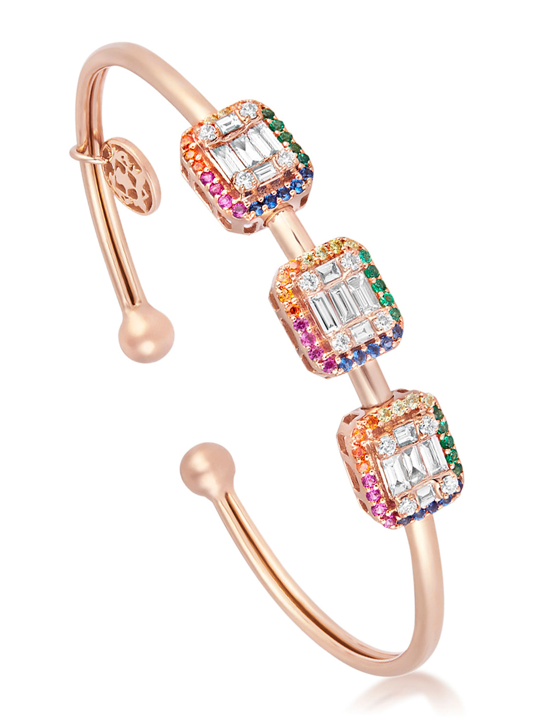 Happiness Halo Slide Bangle