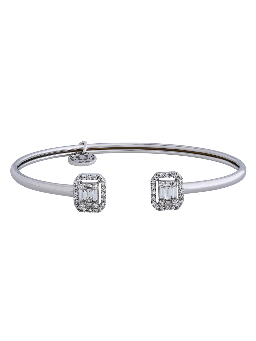 Duo Emerald Cut Cuff