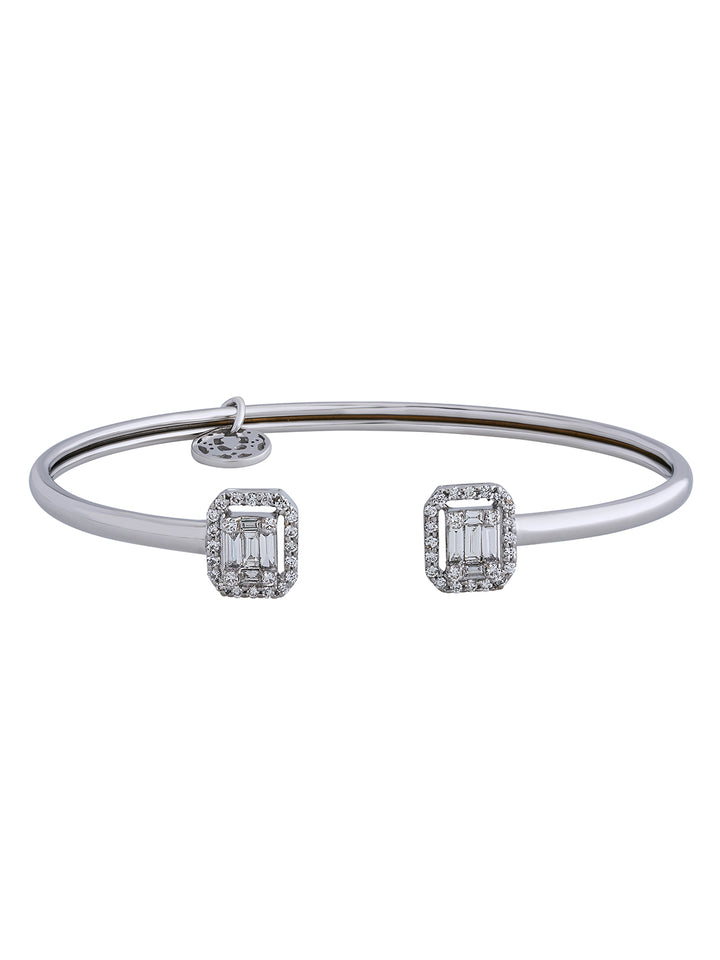 Duo Emerald Cut Cuff