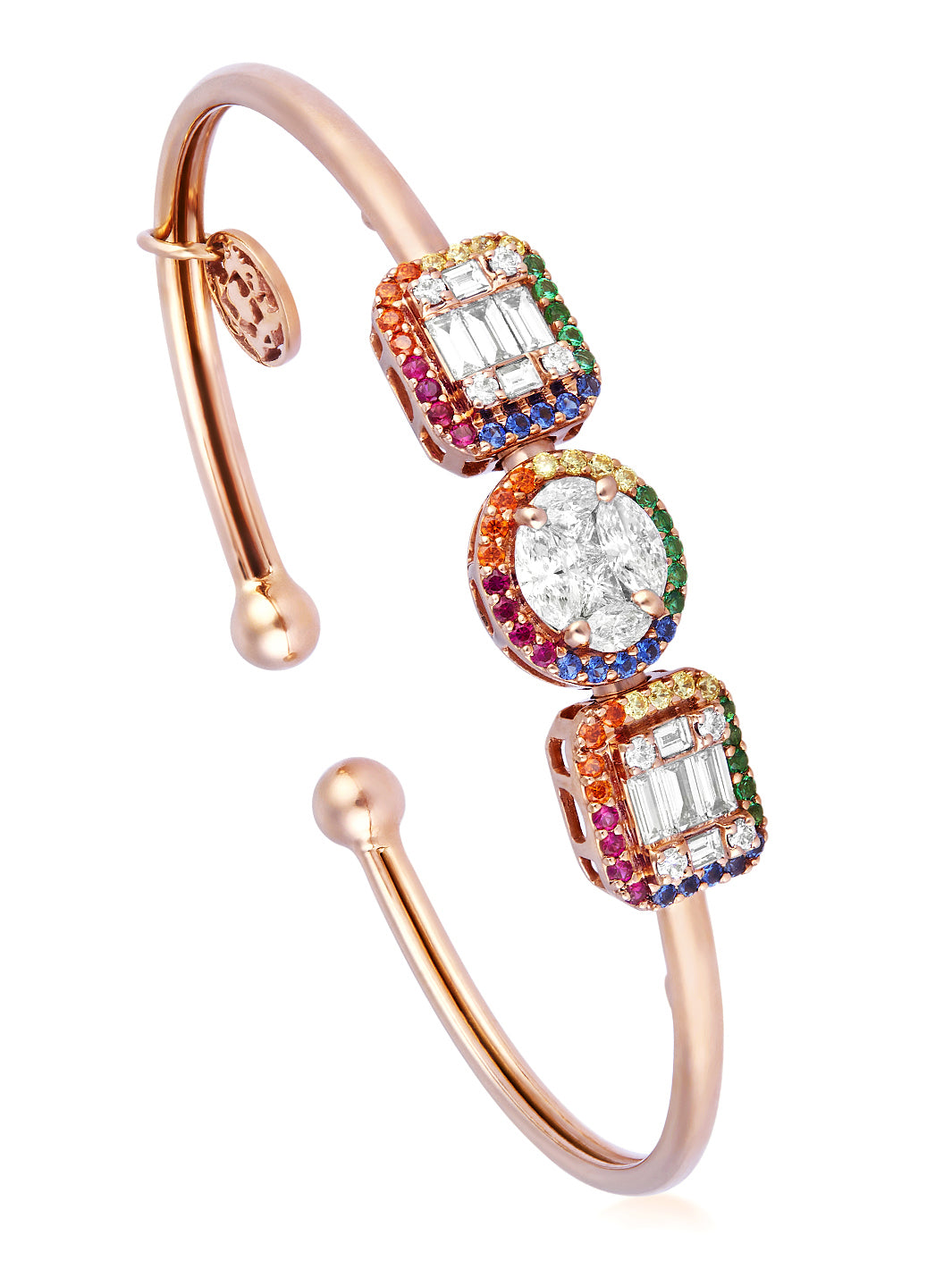 Happiness Halo Slide Bangle