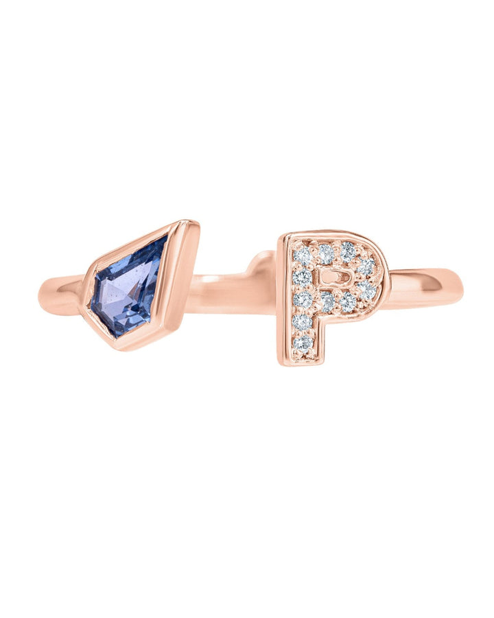 Celeste Initial Ring