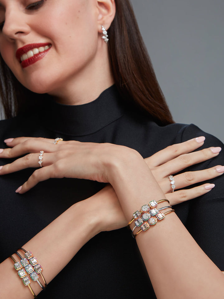 Happiness Halo Slide Bangle