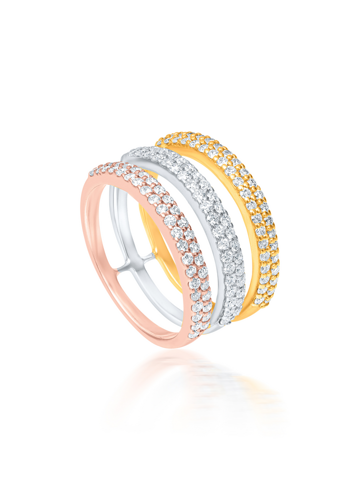 Triple Threat Band Ring
