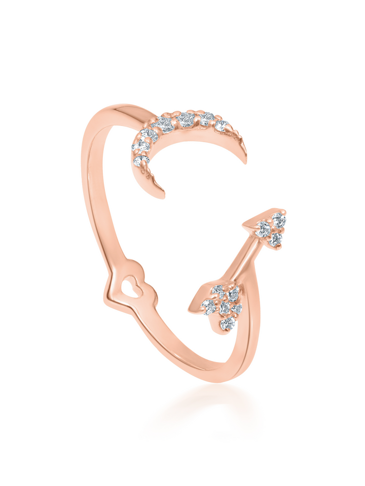Moon & Back Ring