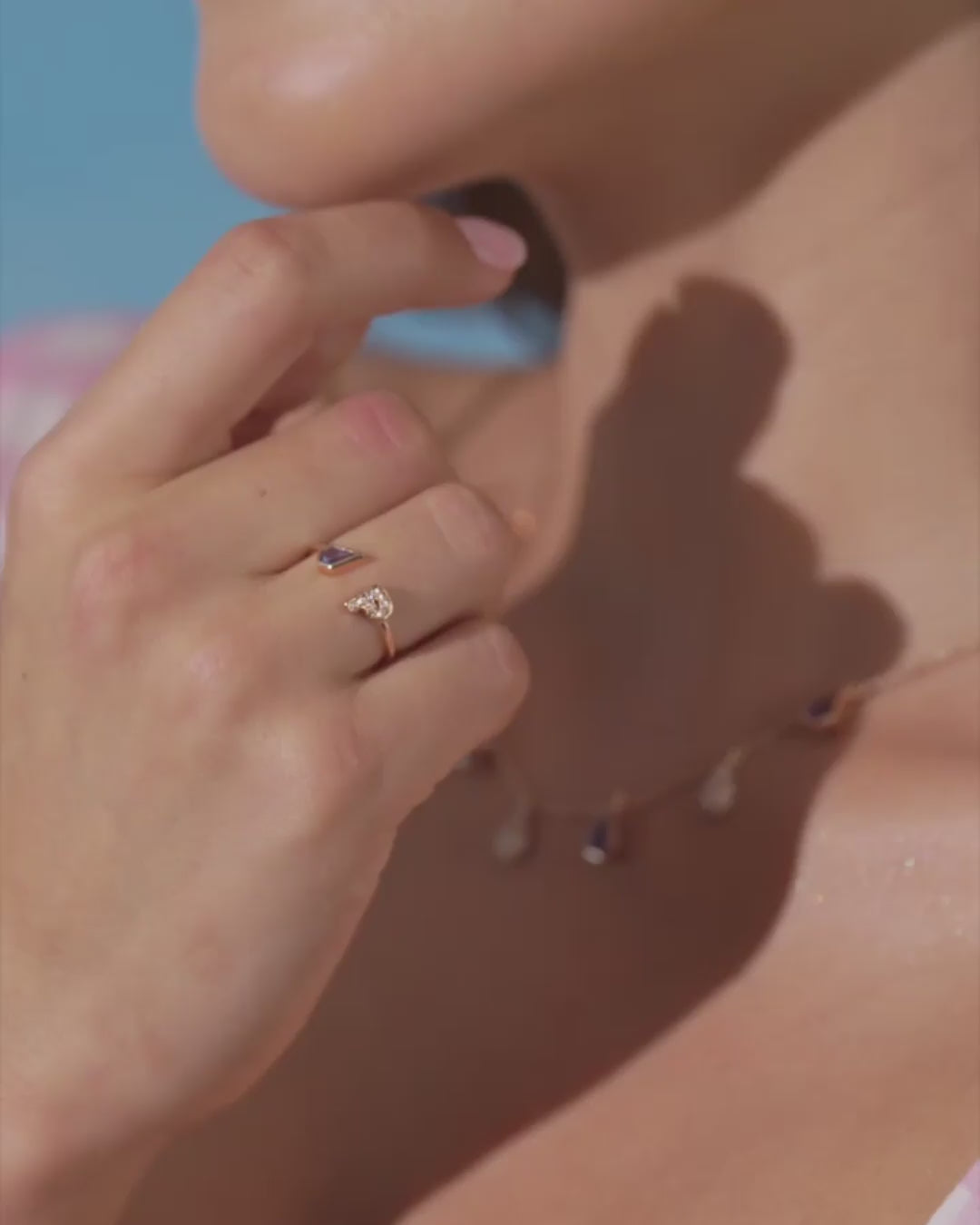 Celeste Initial Ring