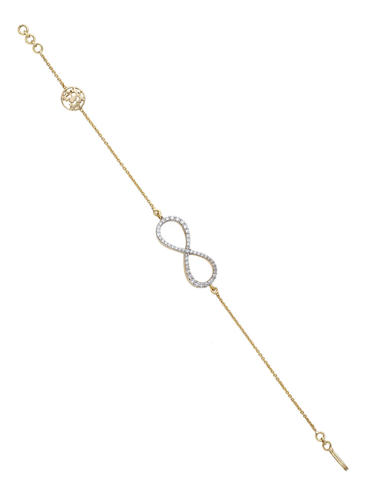 Diamond Infinity Bracelet
