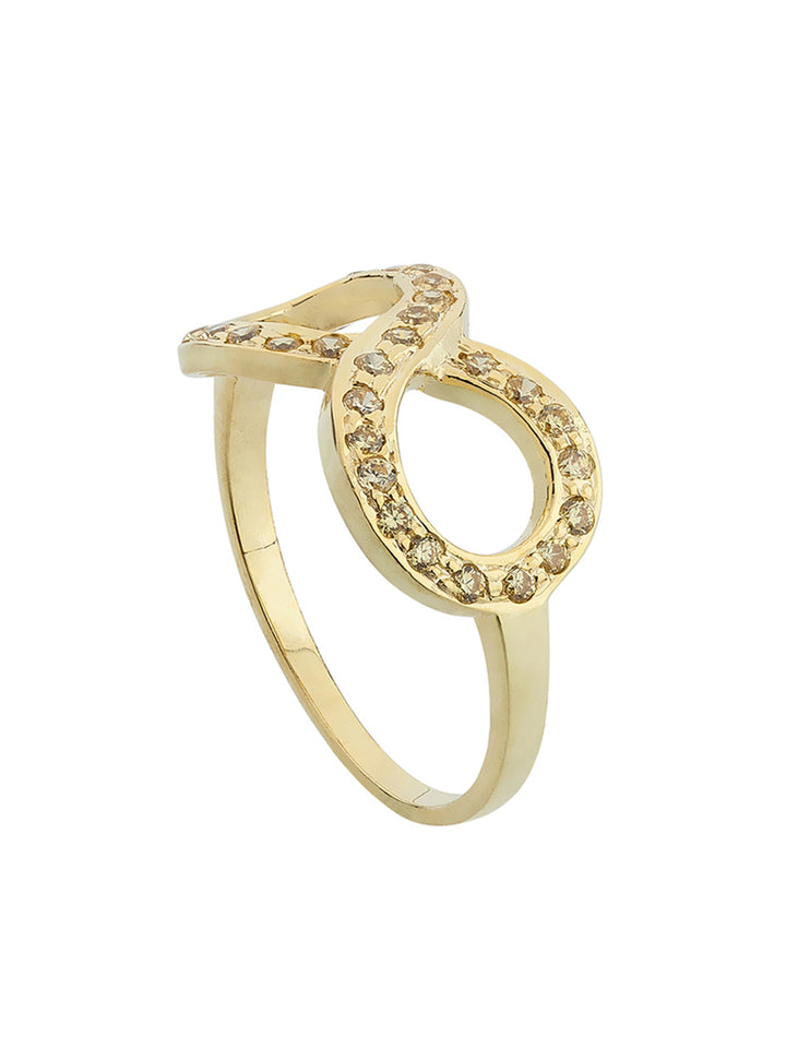 Sunshine Bow Infinity Ring