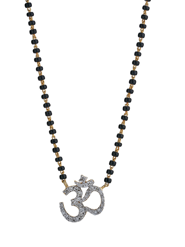 Om Millennial Mangalsutra – Carat Crush - Main Image