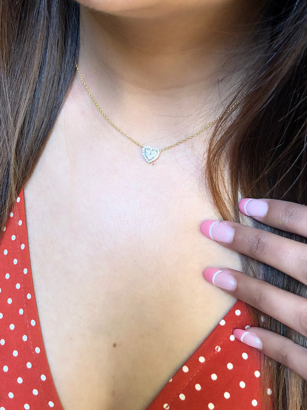 Diamond Heart Necklace