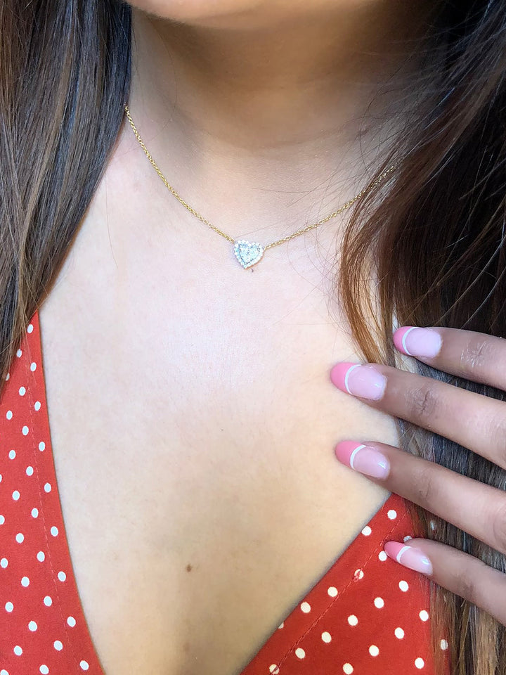 Diamond Heart Necklace