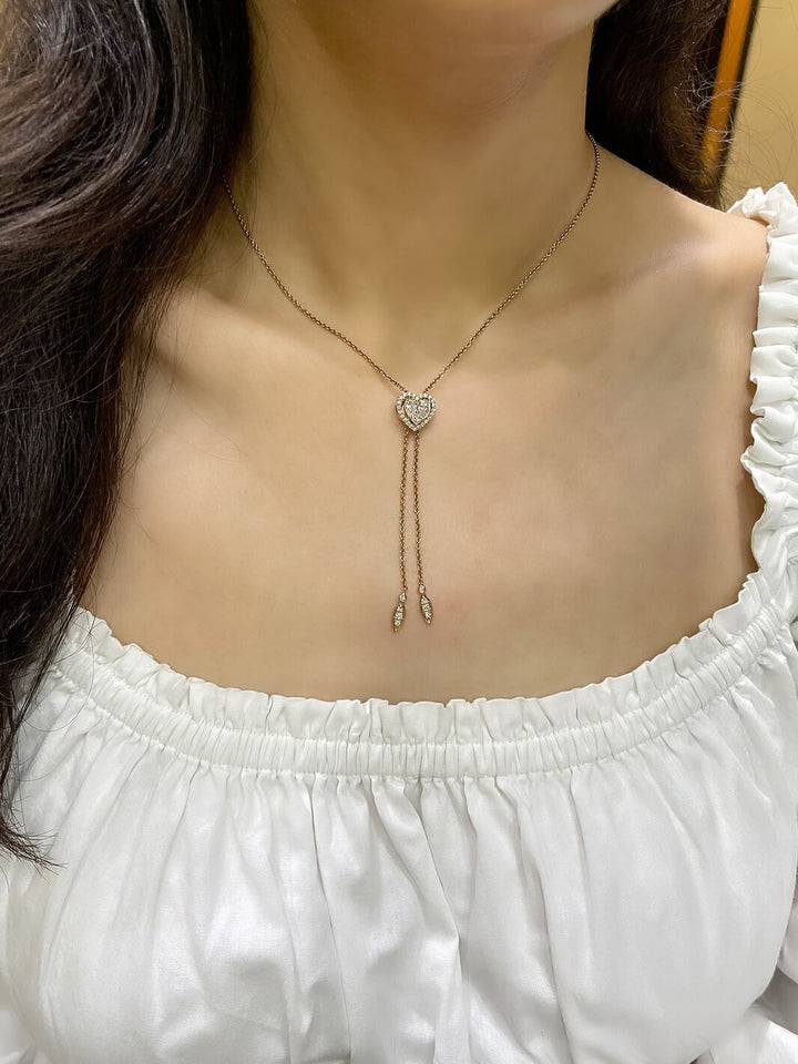 Adjustable Heart Necklace