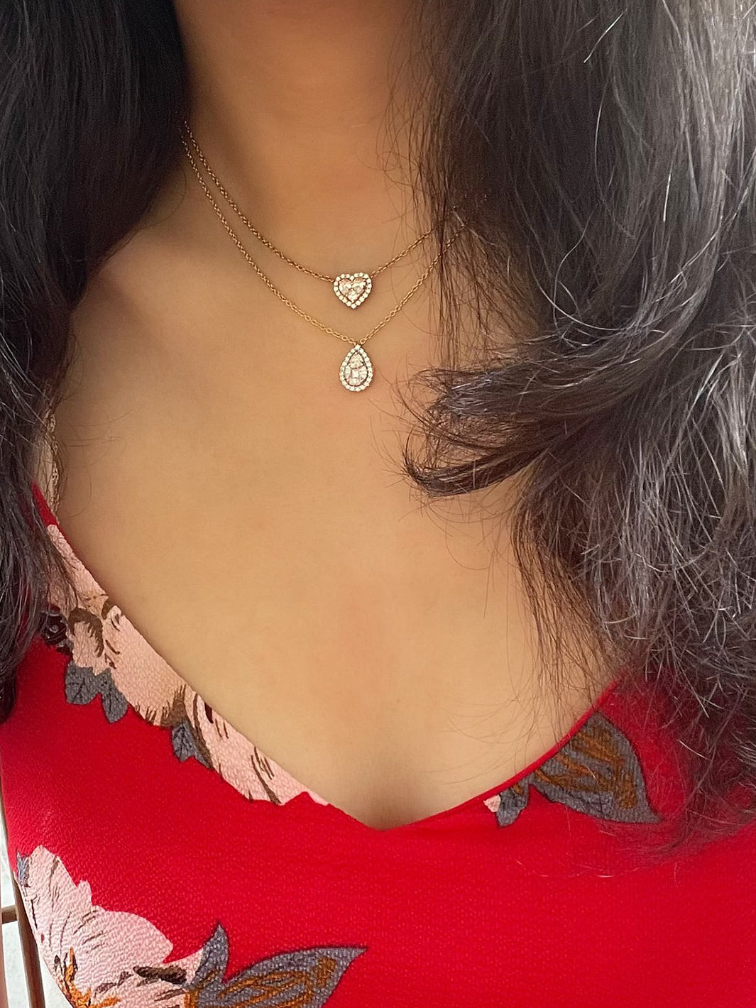 Diamond Heart Necklace
