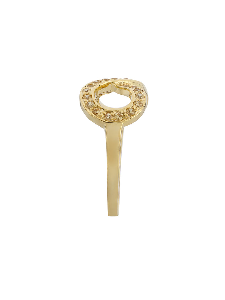 Sunshine Bow Infinity Ring