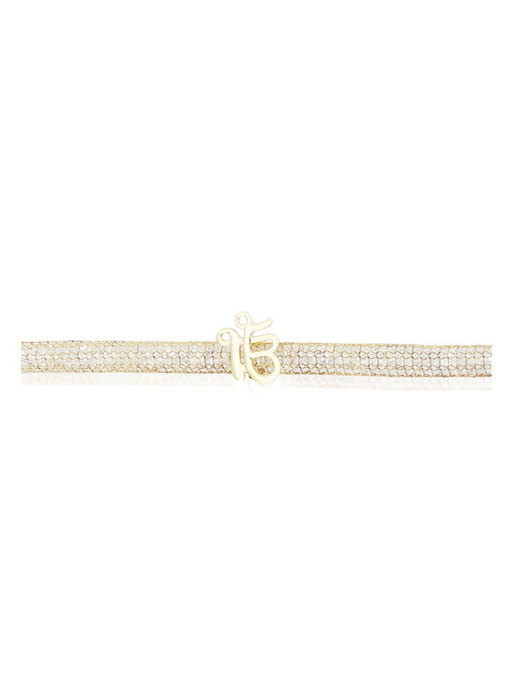 Junior Ek Onkar On Crystal Strap