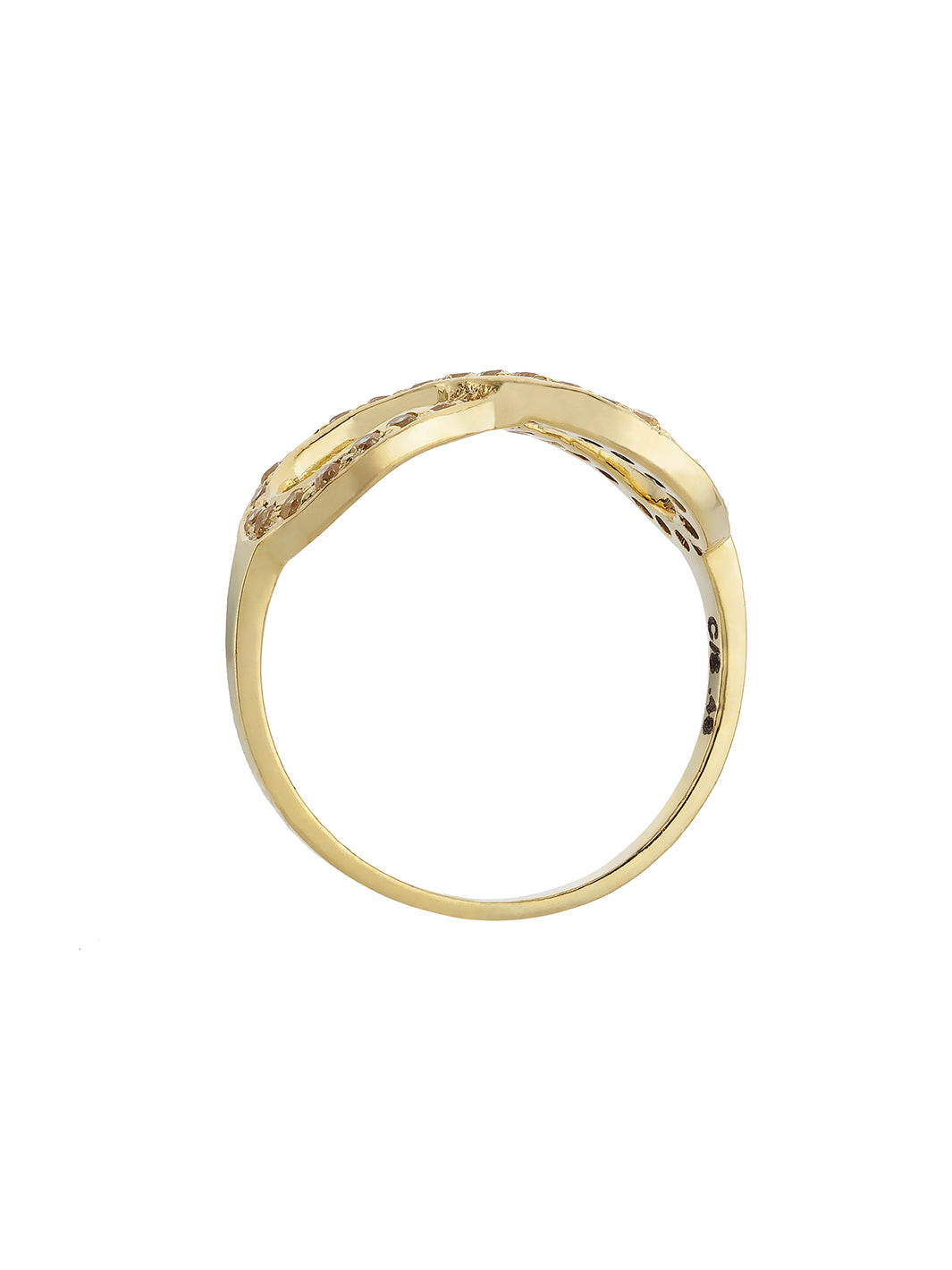 Sunshine Bow Infinity Ring