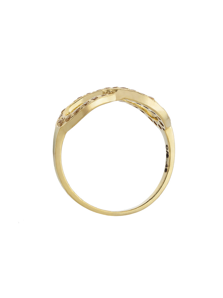 Sunshine Bow Infinity Ring
