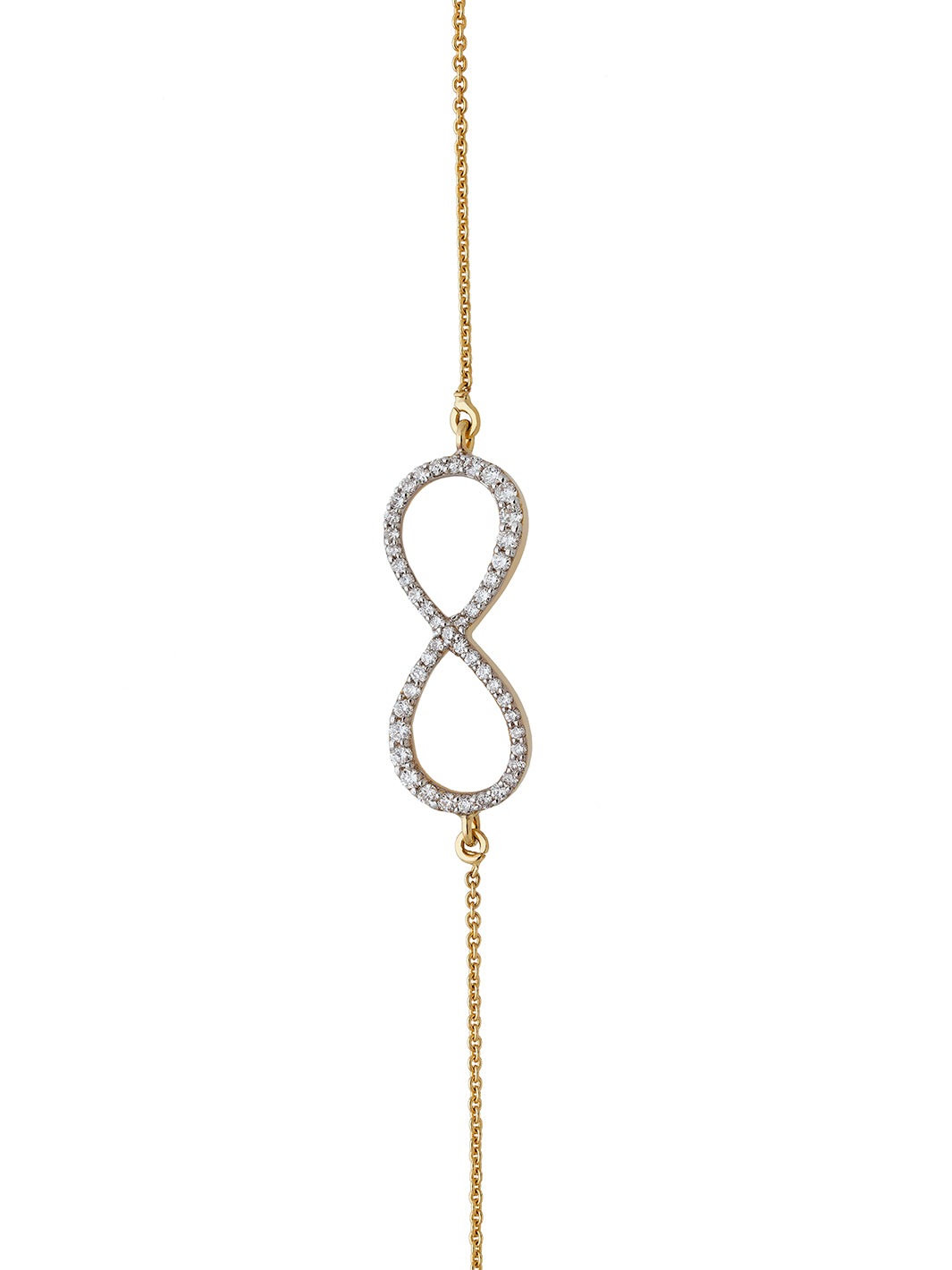 Diamond Infinity Bracelet