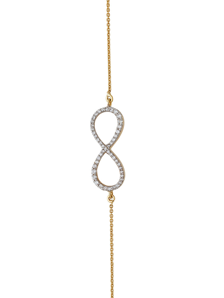 Diamond Infinity Bracelet