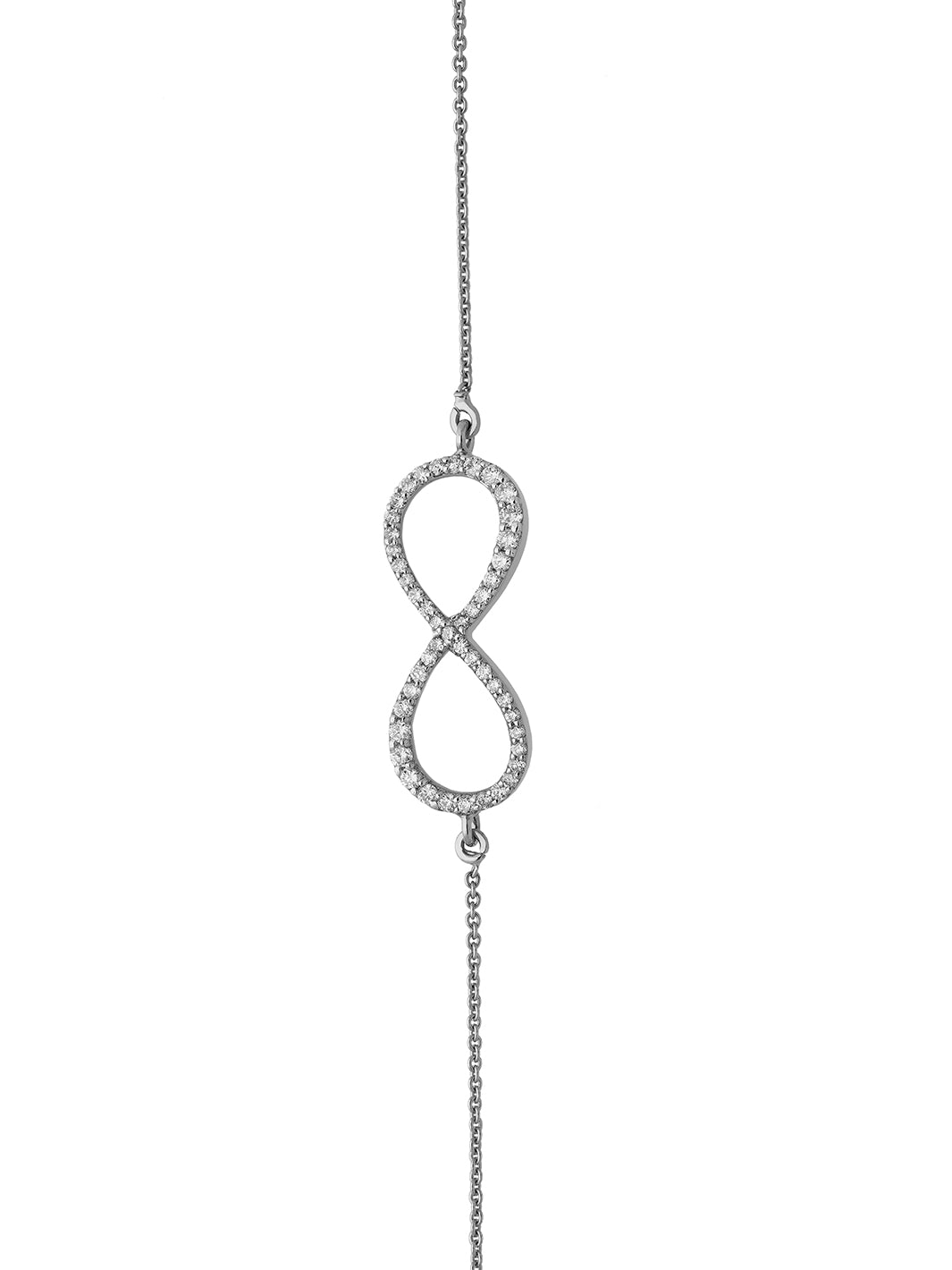 Diamond Infinity Bracelet