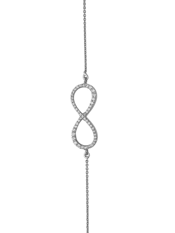 Diamond Infinity Bracelet
