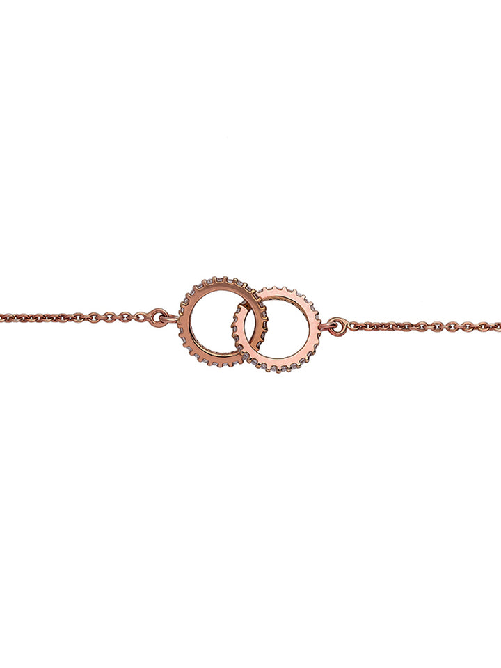 Interlocked Infinity Bracelet