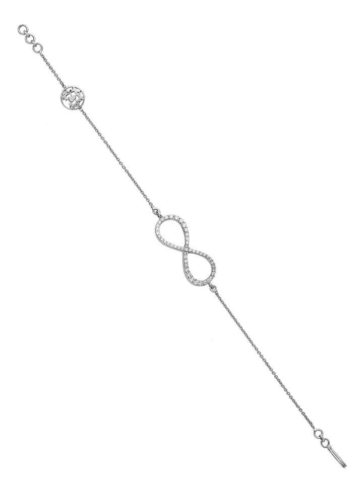 Diamond Infinity Bracelet