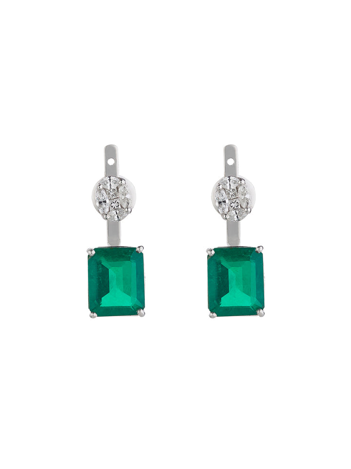 Classic Diamond Tops With Detachable Coloured Stones