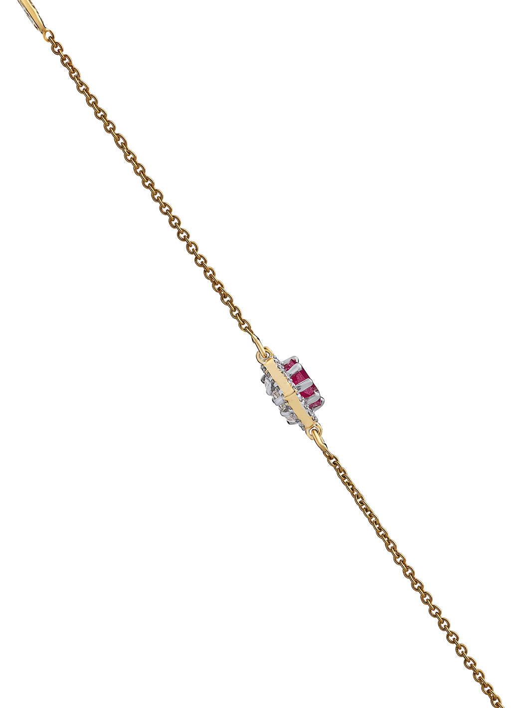 Flip Heart Diamond Bracelet